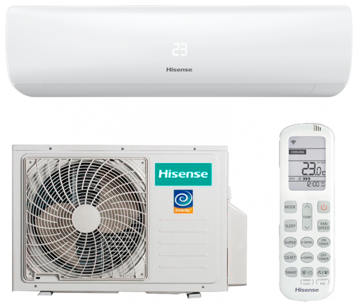 Сплит-система Hisense AS-13UW4RYRKB04G/AS-13UW4RYRKB04W Zoom DC Inverter - фотография № 5