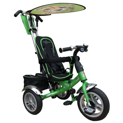фото Трехколесный велосипед funny jaguar ms-0561 lexus trike original vip, зеленый