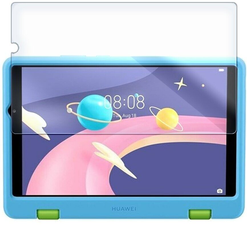Стекло защитное гибридное Krutoff для Huawei MatePad T8 Kids Edition