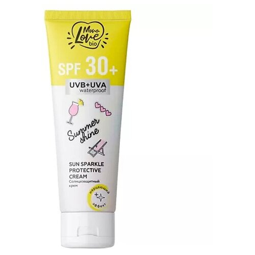 MonoLove bio Солнцезащитный крем SPF 30 SUMMER SHINE с мерцающим эффектом 100мл 280₽