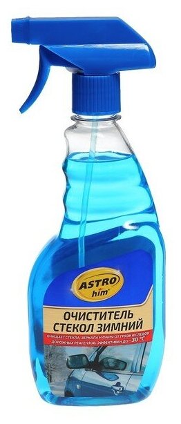 Очиститель стекол Astrohim зимний спрей 500 мл АС-139