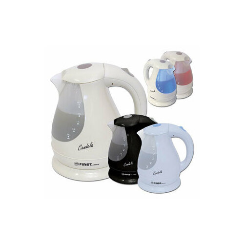 FIRST Чайник FIRST 5417-7-BA Чайник FIRST Максимальный объем 17 лМощность 2200 ВтКорпус из термостойкого пластика 242000₽