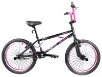 Велосипед BMX Magma Dude 20 черный/фиолетовый (требует финальной сборки)