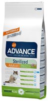 Корм для кошек Advance (15 кг) Cat Sterilized индейка и ячмень