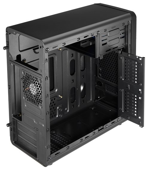 Корпус mATX AeroCool 4713105952926 (черный) без Б/п, - фото №5