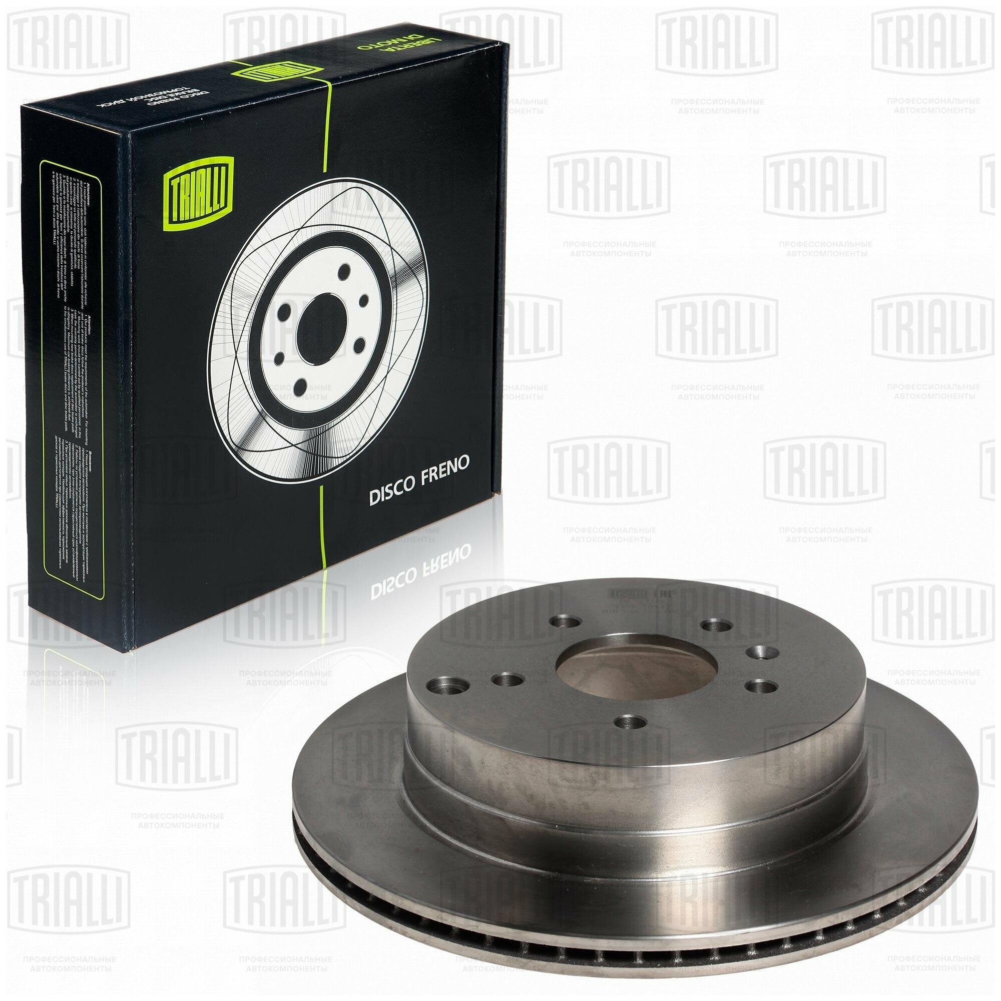 Диск тормозной CHEVROLET Captiva (06-) задний d=303 (TRIALLI) - фото №1