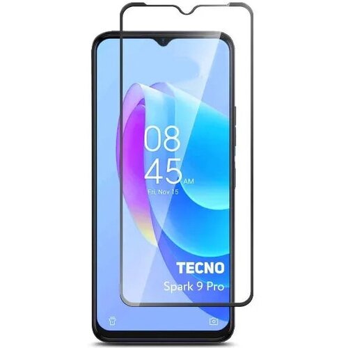 Защитное стекло Zibelino для Tecno Spark 10/10C/9 Pro 5D Black ZTG-5D-TCN-9PRO-BLK