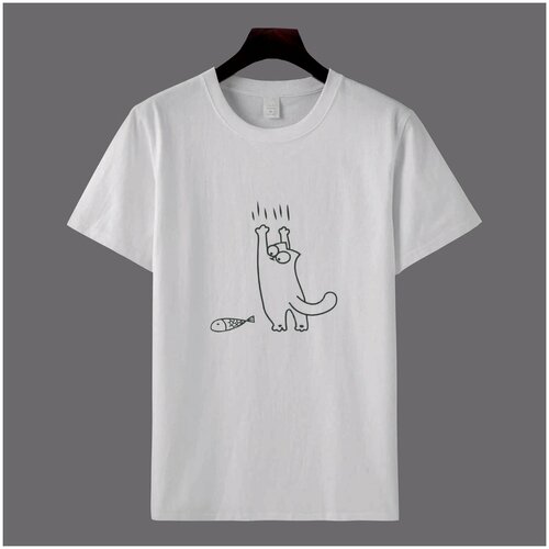 Футболка Clim, размер 50, белый