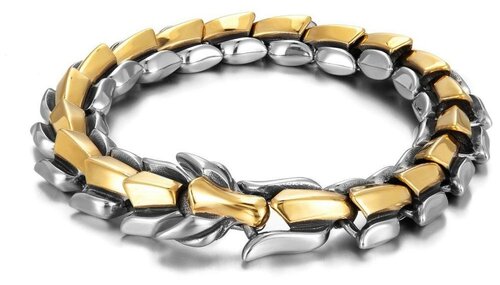 Браслет-цепочка Sharks Jewelry, металл, золотой