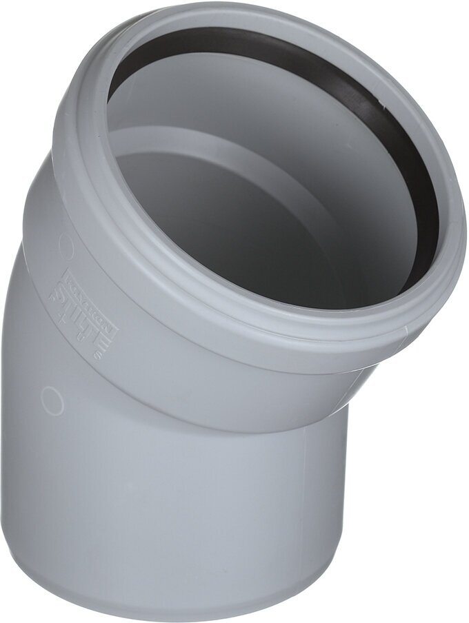 Отвод Pro Aqua Stilte Plus d110 мм 30° пластиковый шумопоглощающий для внутренней канализации
