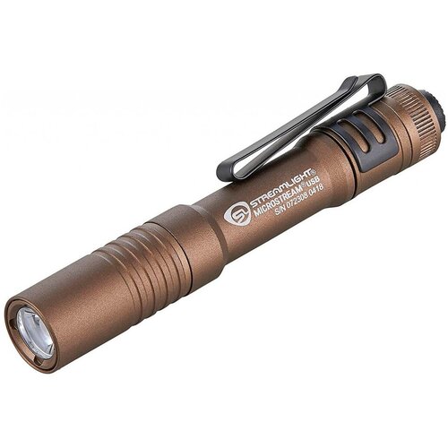 Карманный фонарик Streamlight Microstream USB Coyote, 250 Lumens (66608) фонарь брелок streamlight key mate 72001 черный