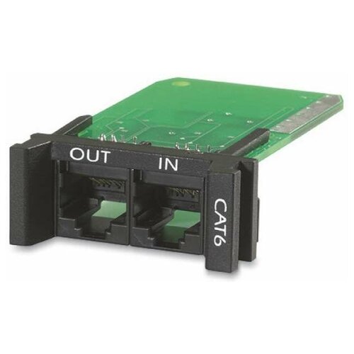 Аксессуар к источникам бесперебойного питания APC REPLACEABLE, RACKMOUNT, 1U, CAT 6 NETWORK SURGE PROTECTION MODULE PNETR6