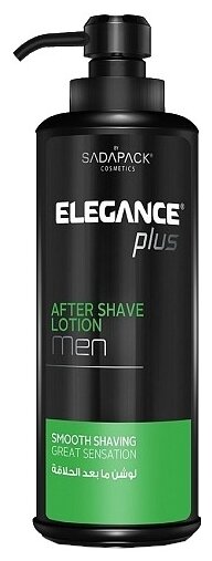 Elegance Plus After Shave Soothes Irritation - Лосьон после бритья Снимающий Раздражение 500 мл