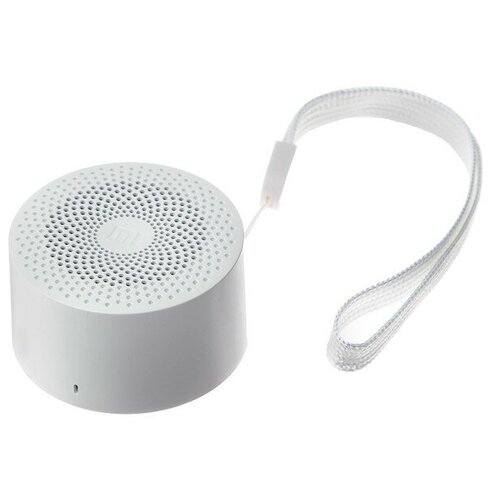 Портативная колонка Mi Compact Speaker 2, Bluetooth 4.2, 2 Вт, 480 мАч, белая
