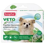 Beaphar капли от блох и клещей Veto pure для собак 3 шт. в уп. - изображение