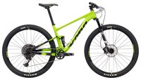 Горный (MTB) велосипед KONA Hei Hei Race DL (2018) matt lime/black w/black/purple/lime decals S (164