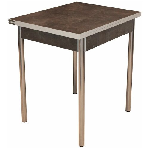 Стол обеденный раскладной Виста, Камень темный