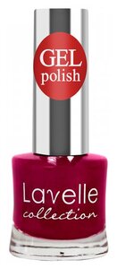 Lavelle Лак для ногтей Collection Gel Polish, 10 мл, 19 малиновый металлик