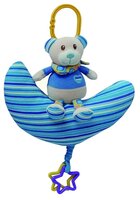 Подвесная игрушка I-Baby Мишка на сердечке/луне (B-13111) мишка на сердечке