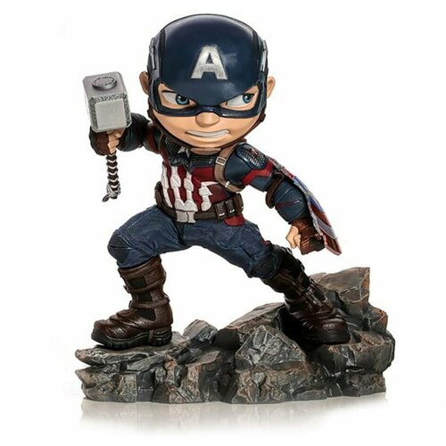 Фигурка Iron Studios: Avengers: Endgame Captain America MiniCo. Vinyl Figure фигурка marvel endgame red