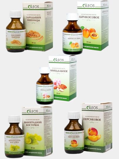 Косметическое масло Oleos Миндаль витаминно-антиоксидант комплекс N1, 30 мл - фото №4