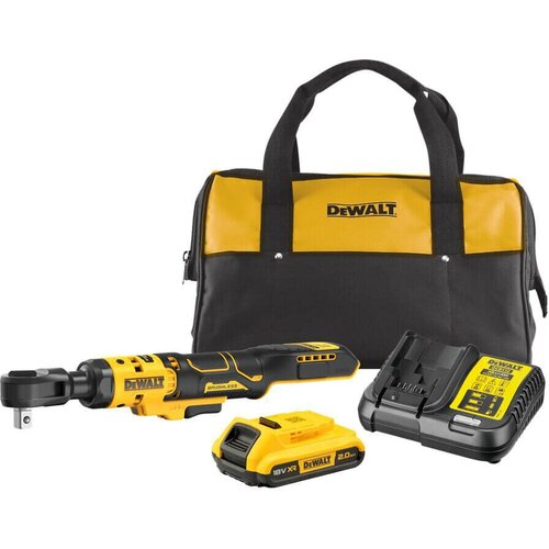 Аккумуляторная трещотка DeWalt DCF512D1 18В, 1/2