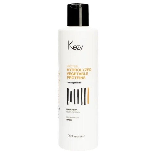 Kezy My Therapy Protein - Протеиновая маска-филлер, 250 мл маска для волос kezy маска для придания густоты истонченным волосам my therapy anti age