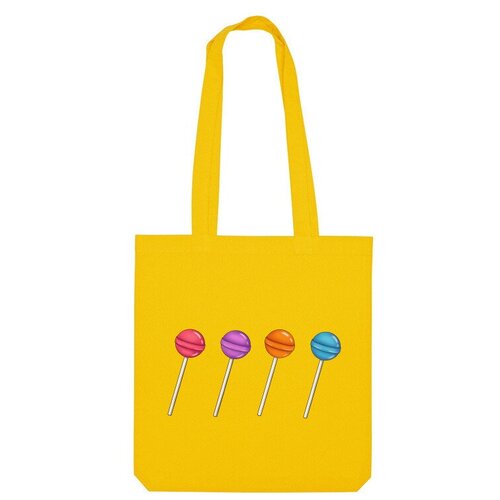 фото Сумка шоппер us basic, желтый