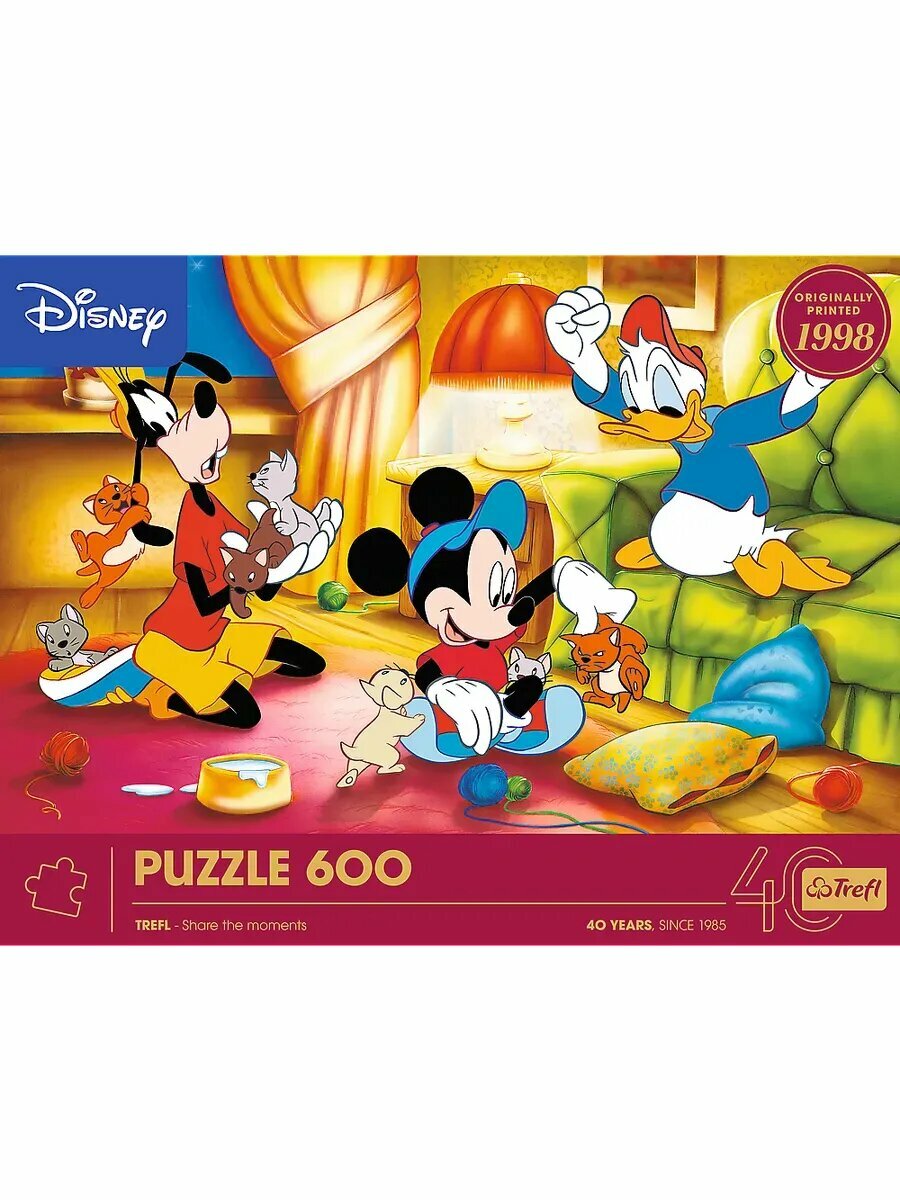 Пазл 600 элементов Микки Маус и друзья — фото 1
