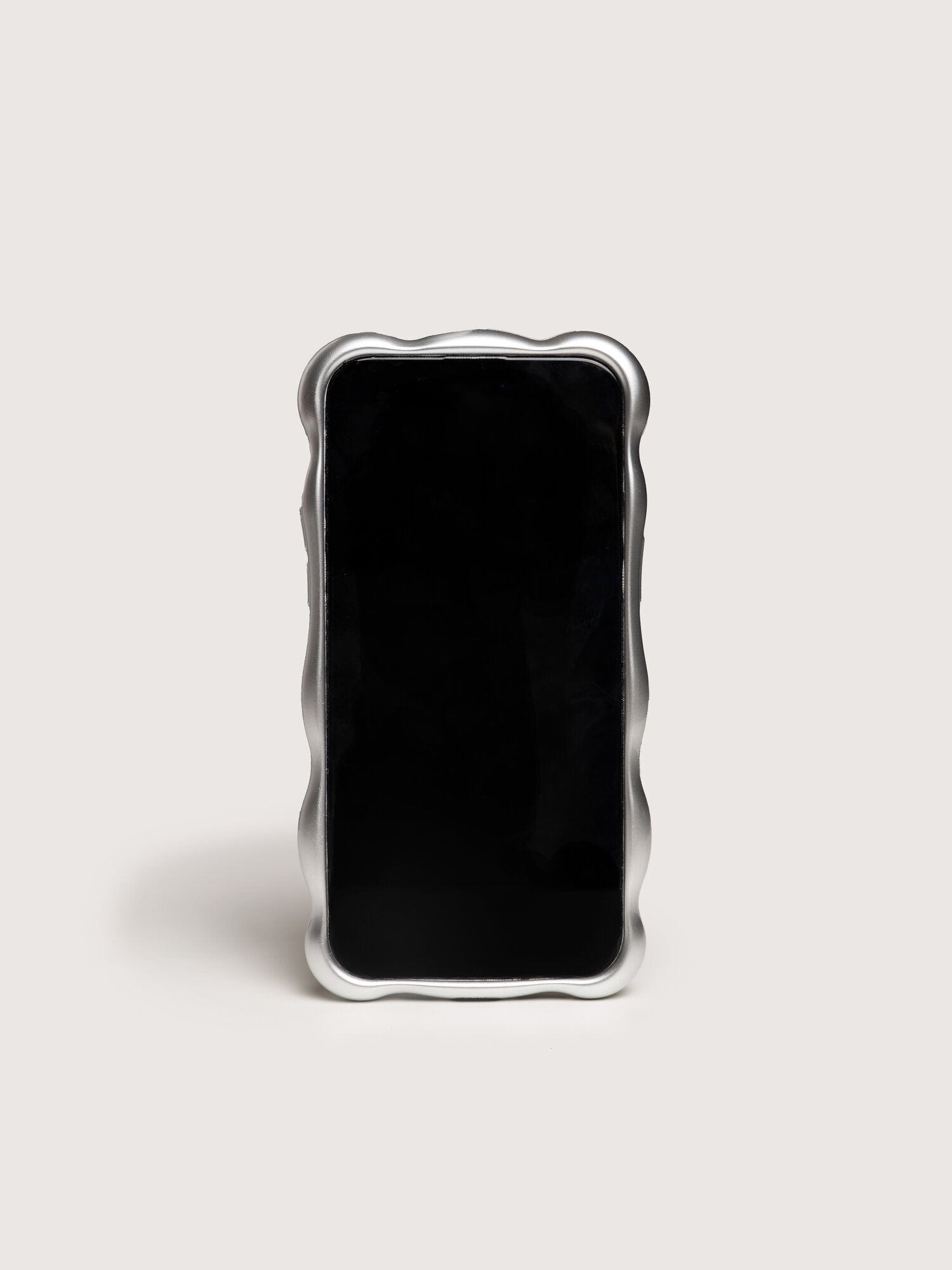 Чехол облачко серо-матовый на Iphone 14 pro max пластмассовый ударопрочный модный — фото 1