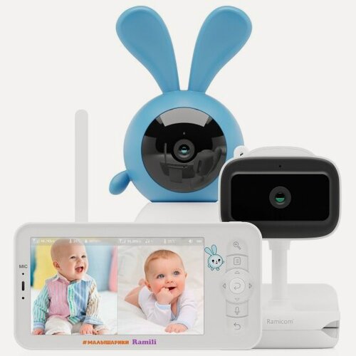 Изображение товара Видеоняня Ramili Baby Крошик, Малышарики, 400C с креплениями