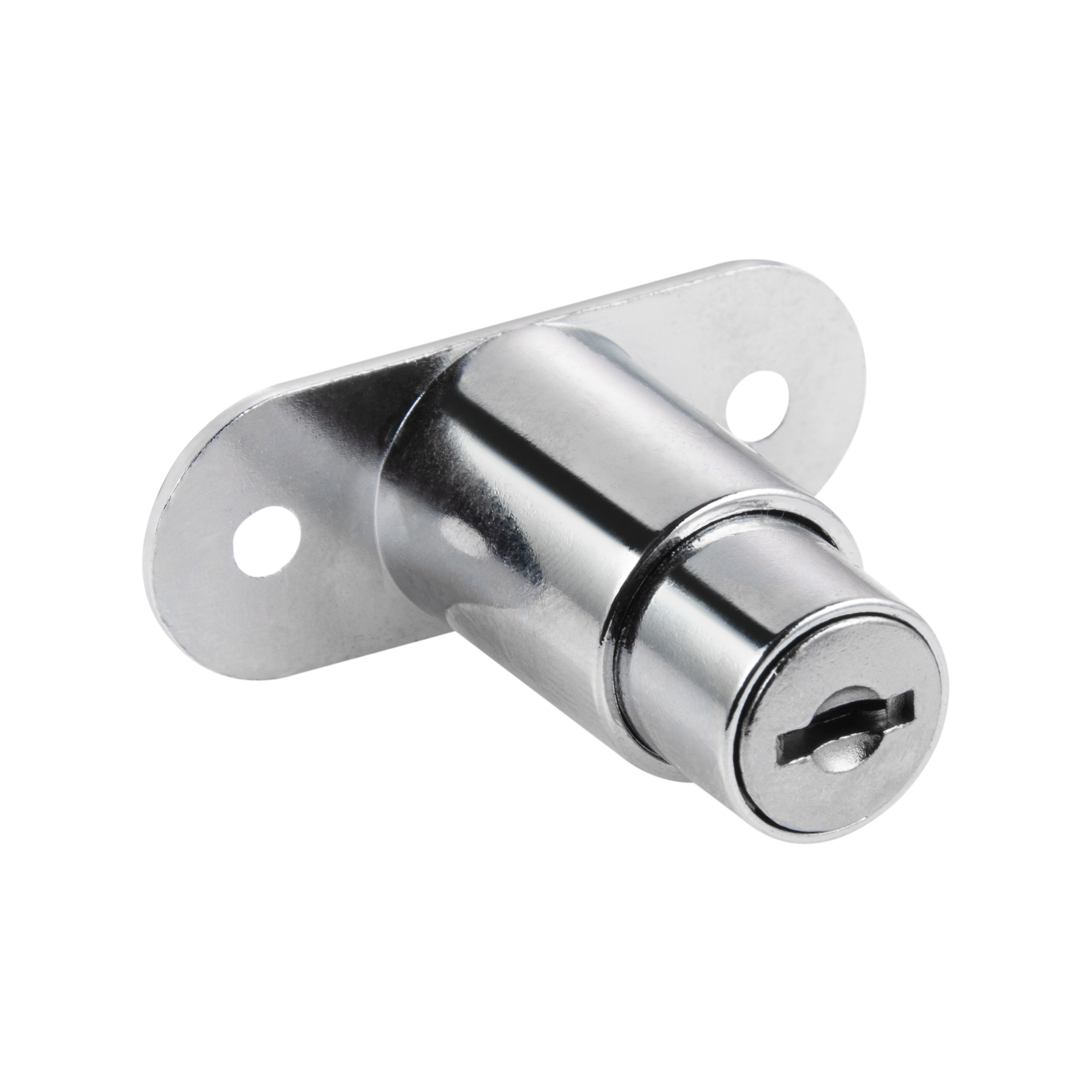 Замок мебельный секретерный для ящиков 138 EDSON L080 19/22 CHROME