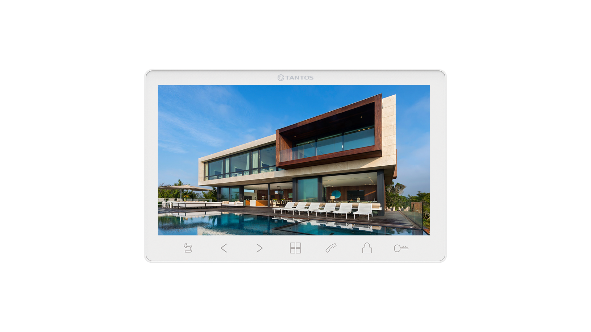 Монитор видеодомофона Tantos Amelie HD SE Slim (White) 7