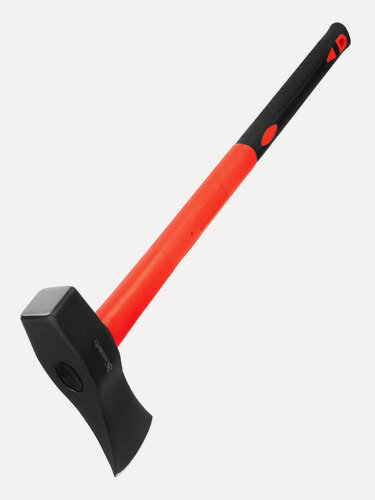 Изображение товара Колун для дров Matrix 2700 г, закаленная сталь 45, фибергласовое обрезиненное топорище 700 мм, 21821