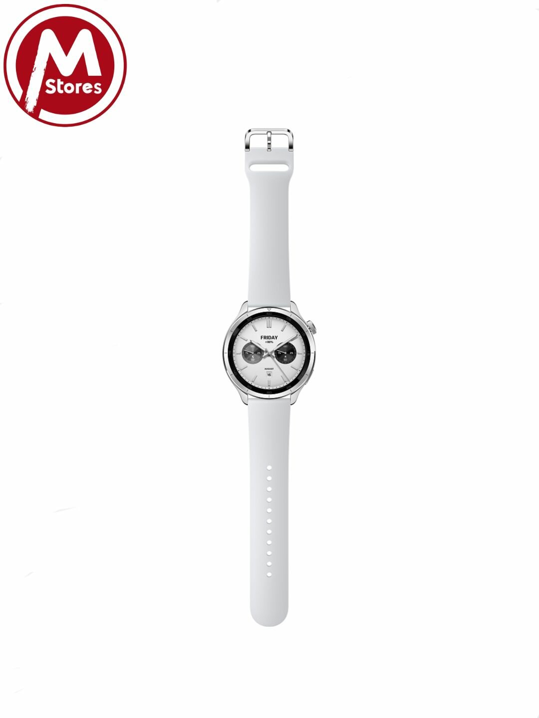 Часы Xiaomi Watch S4 Global Version, AMOLED, 1.43 дюйма, серебряный, влагозащищенные, до 15 дней автономной работы — фото 1