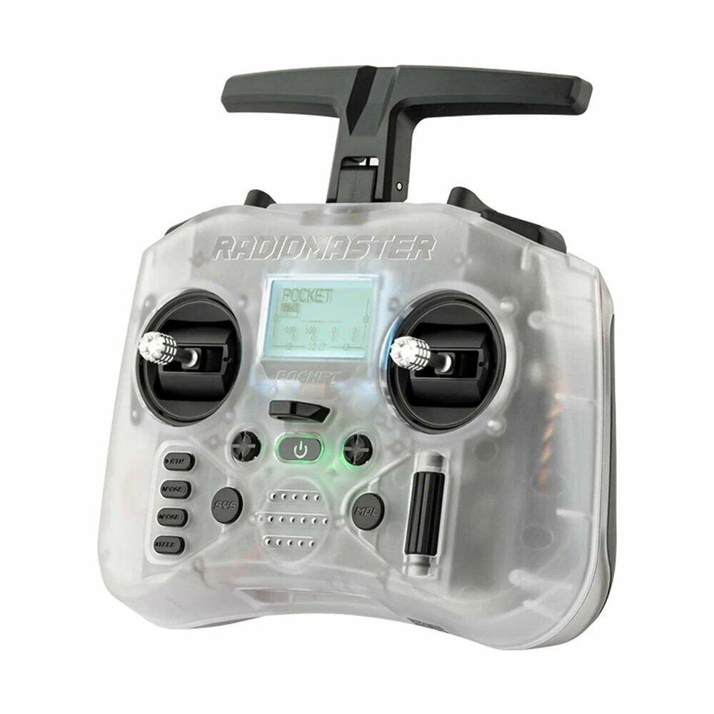 FPV Radiomaster Pocket ELRS M2 многопротокольный пульт управления, Прозрачный