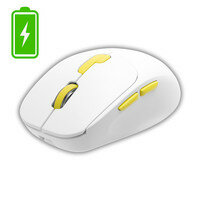 Беспроводная мышь MARVO M809W, Dual-Mode, 2,4G + Bluetooth, White — фото 1