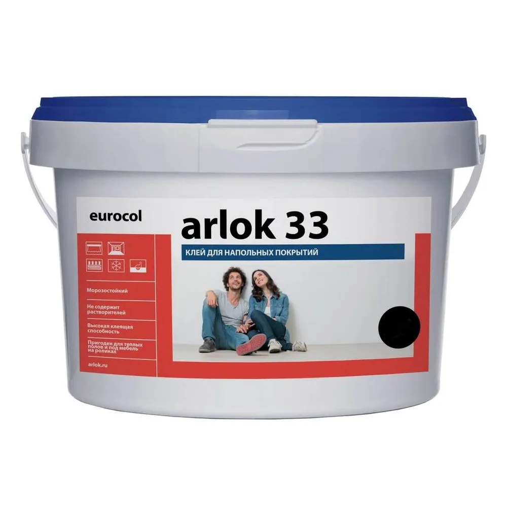 Клей Arlok 33 для линолеума ковролина водно-дисперсионный 7 кг