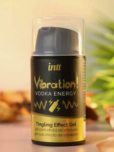 Изображение товара Intt жидкий вибратор Водка с энергетиком съедобный интимный гель, Португалия, 15 мл