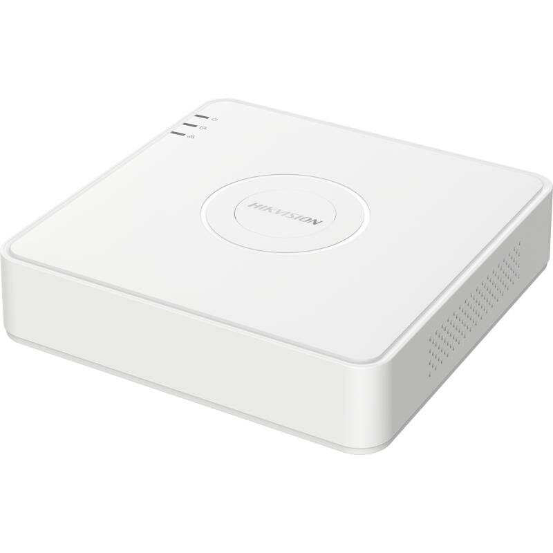 Видеорегистратор Hikvision "DS-7104HQHI-K1", сетевой, 4 канала, поддержка IP-камер