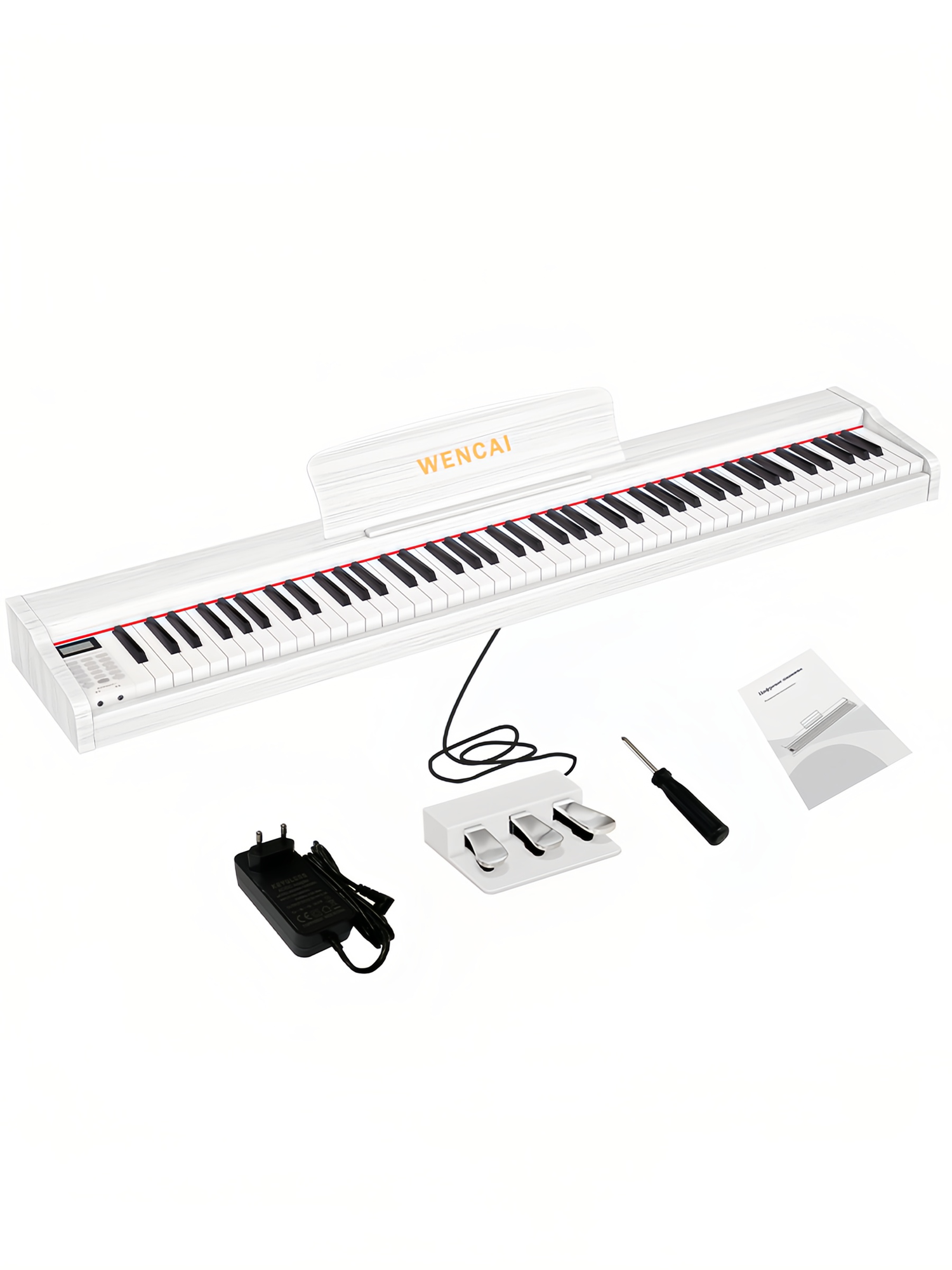 WENCAI Цифровое пианино BL-280 88 клавиш деревянное пианино лучший художественный подарок Подходит для новичков.