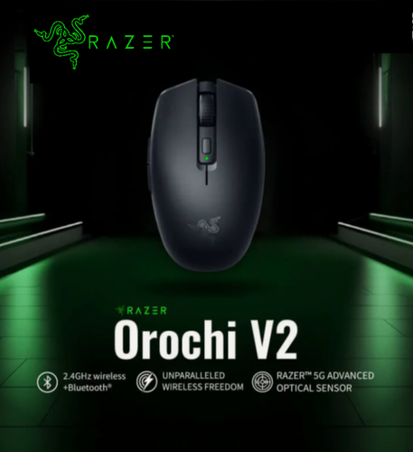 Изображение товара Игровая мышь Razer Orochi V2 (Razer Synapse) Black, 18000dpi, беспроводная RZ01-03730100-R3G1