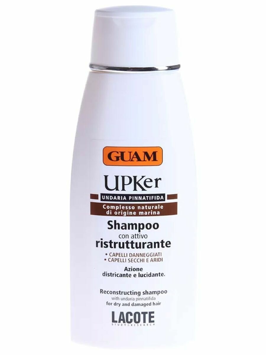 Шампунь для восстановления сухих секущихся волос UPKer Guam - фото №1