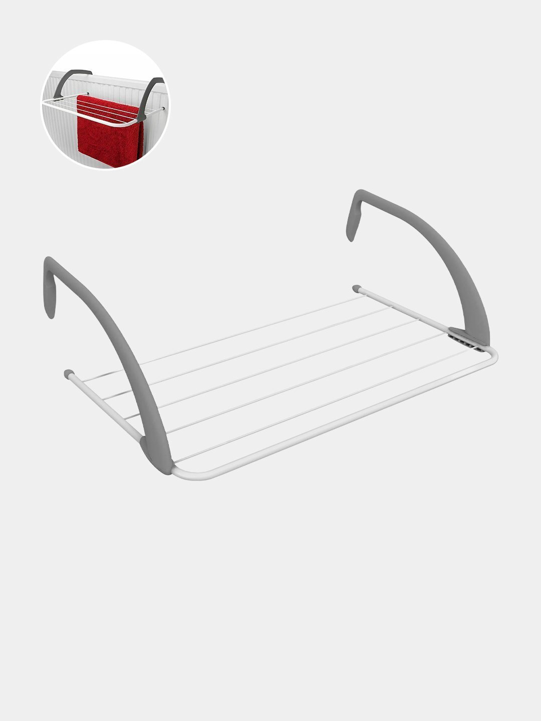 Сушилка для белья, сушилка на батарею, в ванную, металлическая, 50 x 34 см