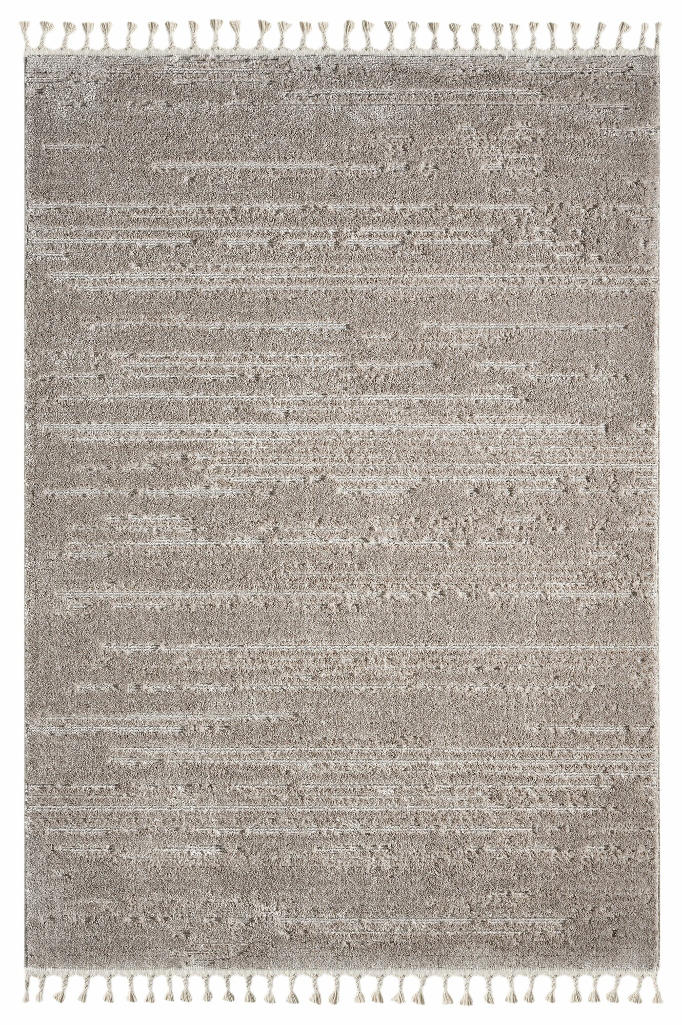 Ковер тканый с двухуровневым ворсом Bilbao BL10 (AC53B) 200х290 см бежевый