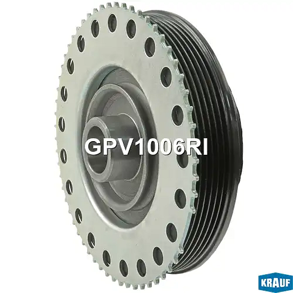 KRAUF GPV1006RI (GPV1006RI_KR1) шкив коленвала\ Ford (Форд) Mondeo (Мондео) IV / s-max, Land rover (Ленд ровер) evoque