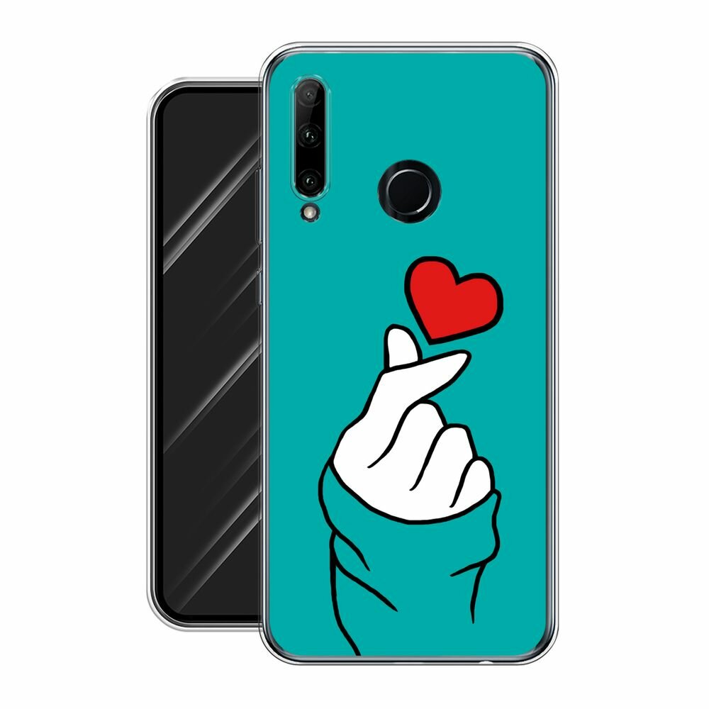 Чехол на Honor 10i/20 Lite 2019/20e/Huawei P Smart Plus 2019 / Хонор 10i с принтом "Маленькое сердечко" — фото 1