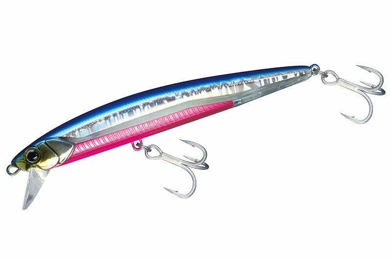 Воблер JACKALL Big Backer Anchopeed Slim Long 120SL Вес 35 g Blue Pink
