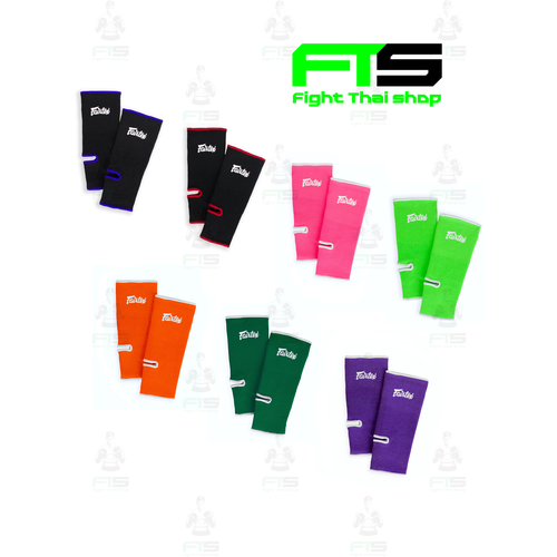 Эластичный бандаж на голеностоп, суппорт/фиксатор голеностопа Fairtex AS1 зеленый