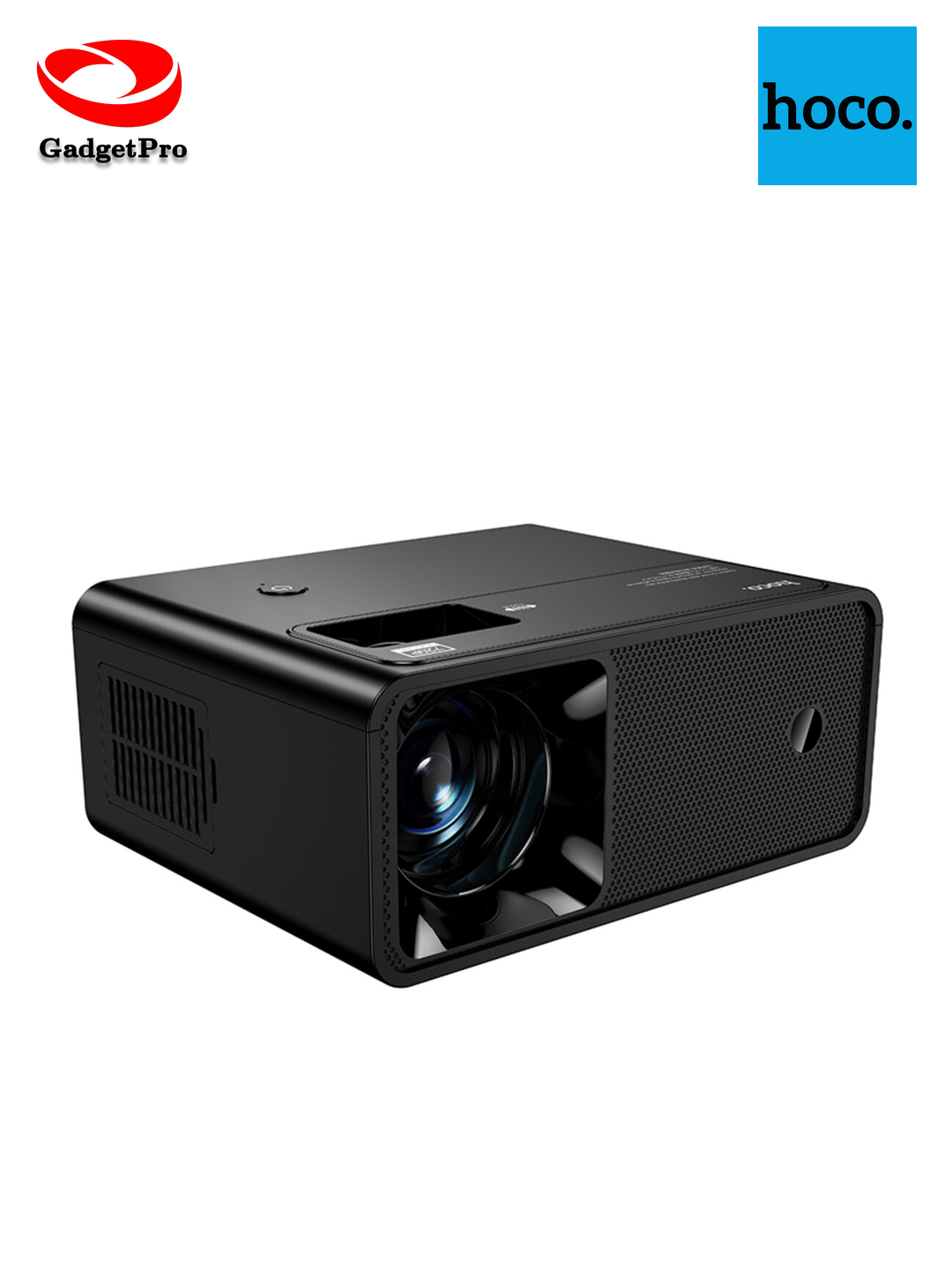 Беспроводной проектор Hoco DT6 Wireless Projector: компактный, портативный, LED, Wi-Fi, для дома и офиса.